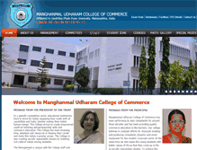 Tablet Screenshot of mucollege.org